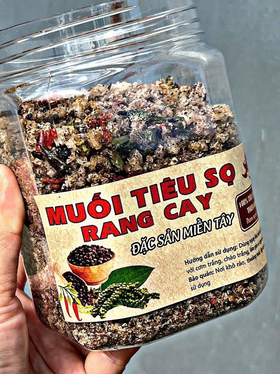 MUỐI TIÊU SỌ RANG CAY