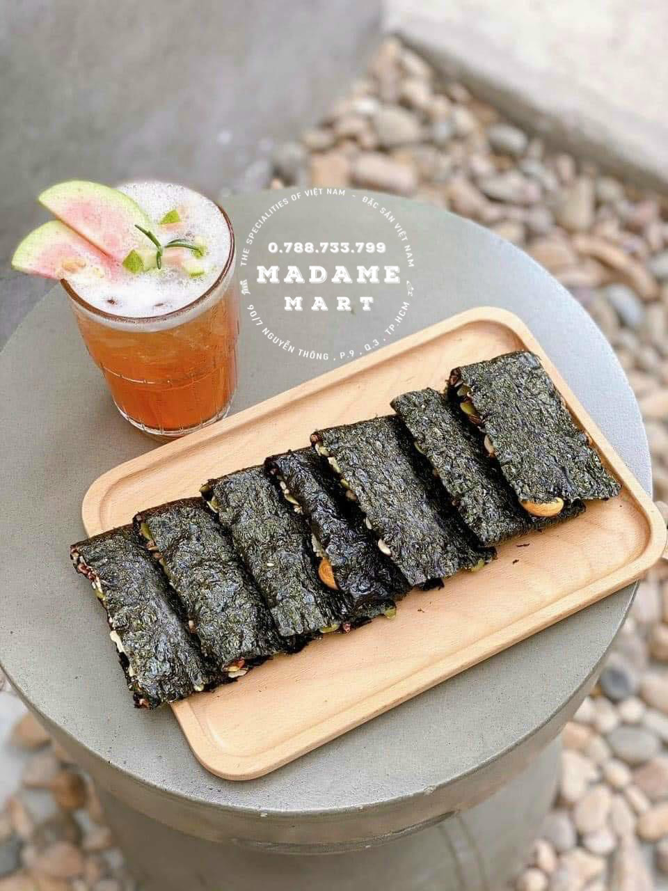 RONG BIỂN KẸP HẠT DINH DƯỠNG