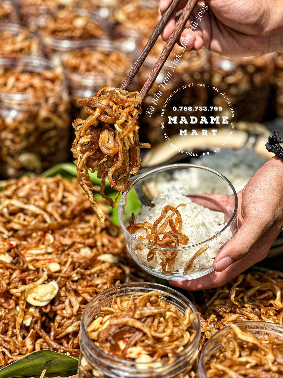 XÁ BẤU TRỘN NƯỚC MẮM