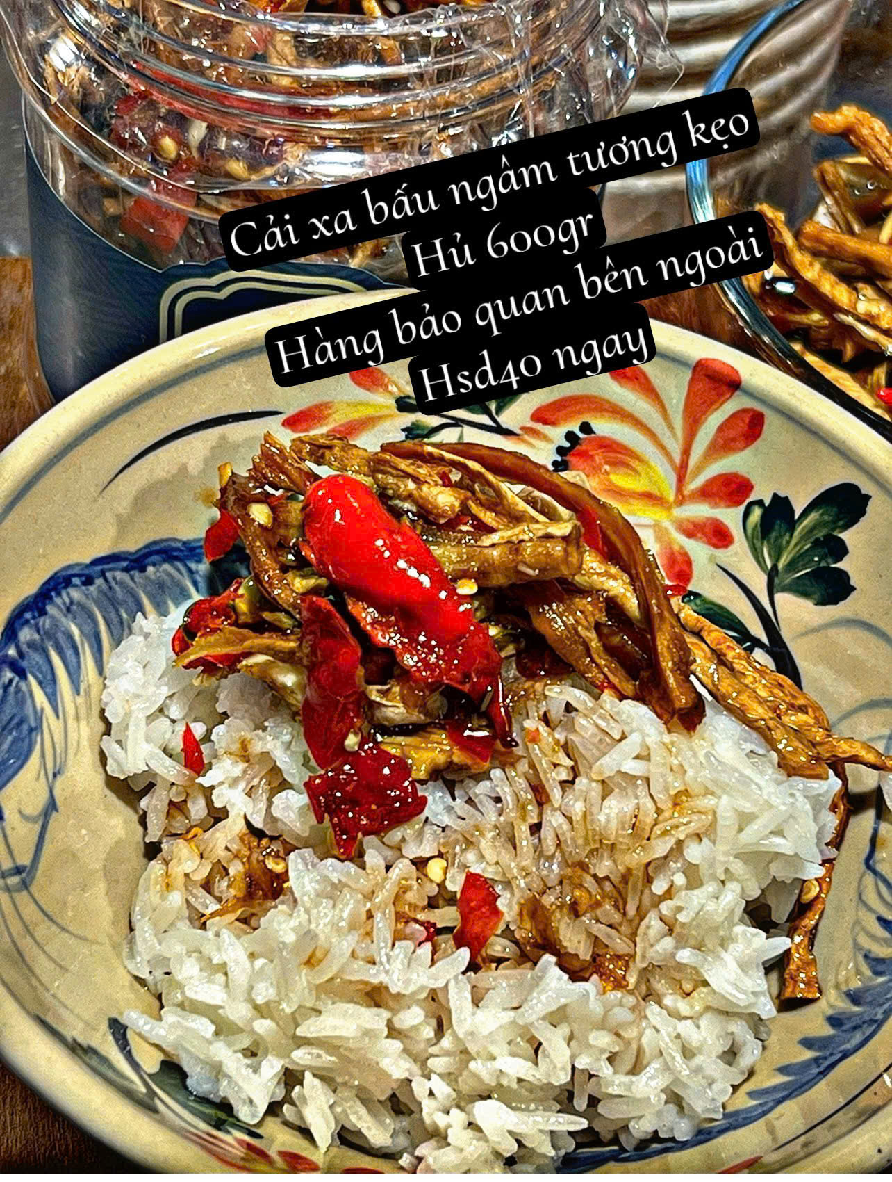 CẢI XÁ BẤU NGÂM TƯƠNG KẸO