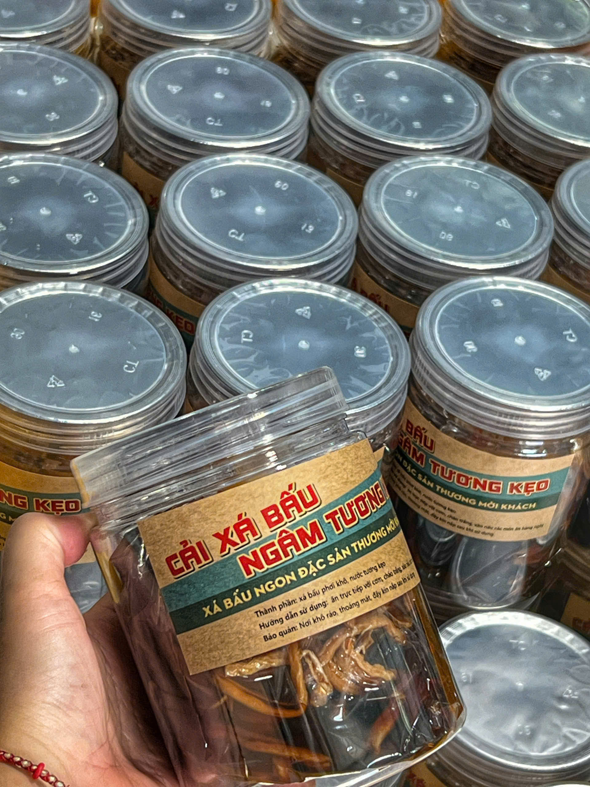 CẢI XÁ BẤU NGÂM TƯƠNG KẸO