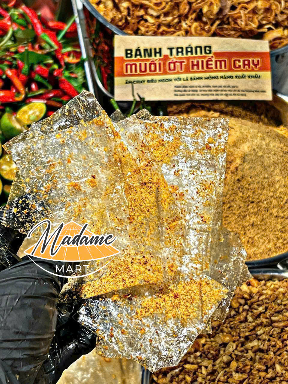 BÁNH TRÁNG MUỐI ỚT HIỂM CAY