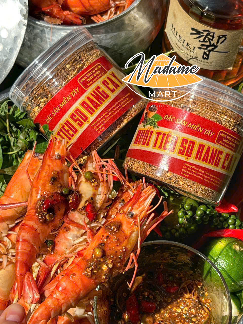 MUỐI TIÊU SỌ RANG CAY HẠT NHUYỄN