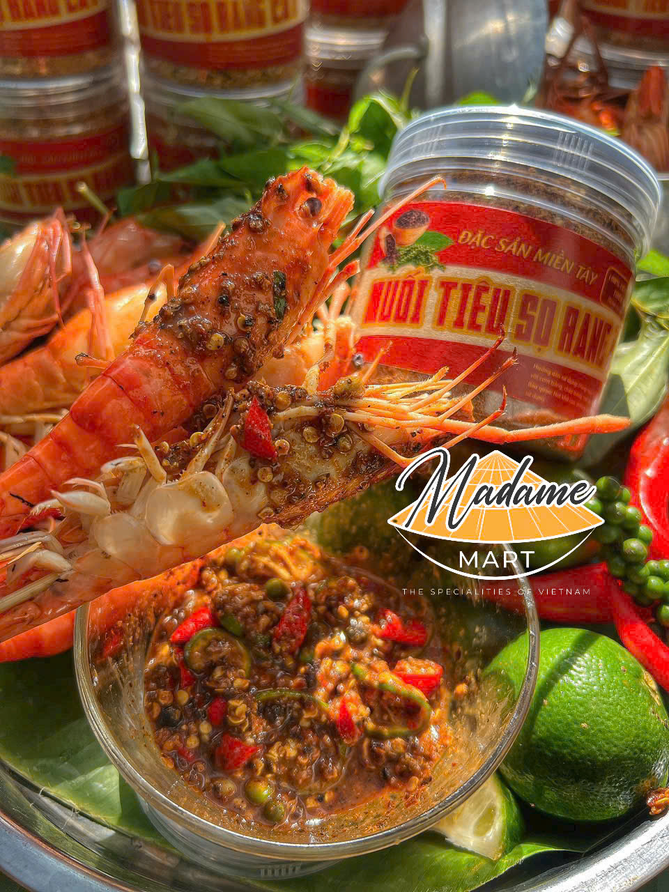 MUỐI TIÊU SỌ RANG CAY HẠT NHUYỄN