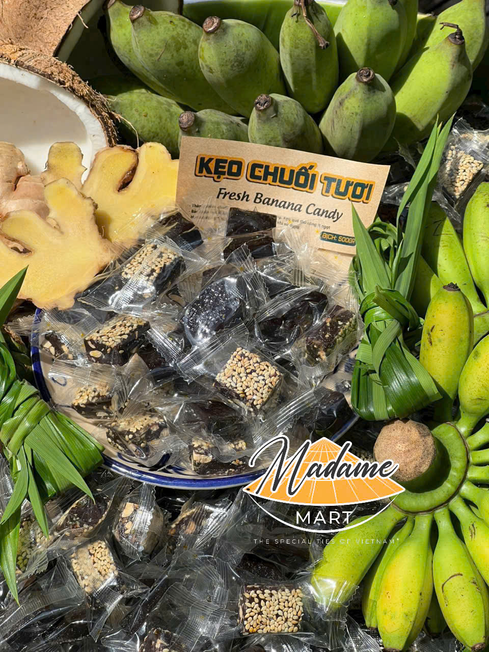 KẸO CHUỐI TƯƠI