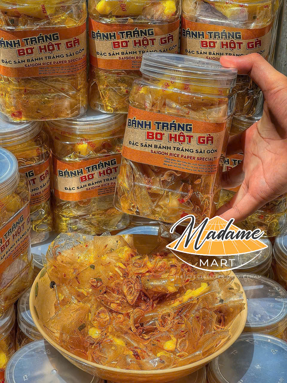 BÁNH TRÁNG BƠ HỘT GÀ