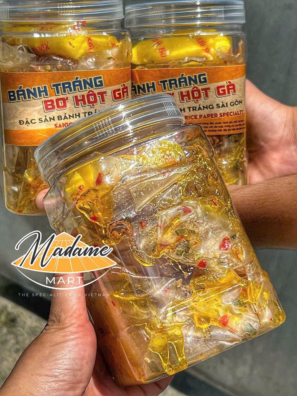 BÁNH TRÁNG BƠ HỘT GÀ