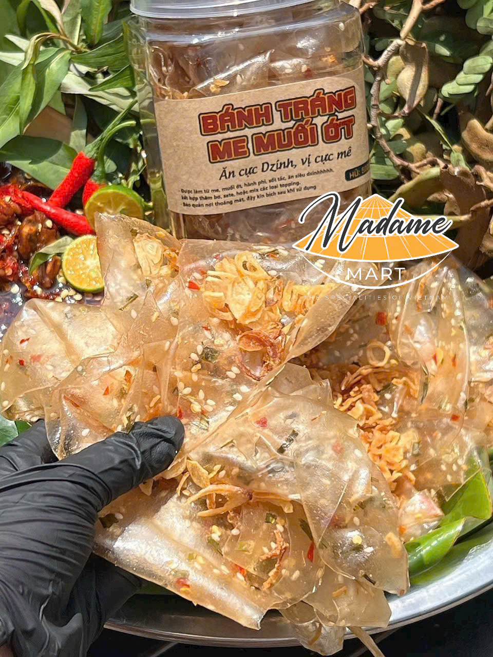 BÁNH TRÁNG ME MUỐI ỚT