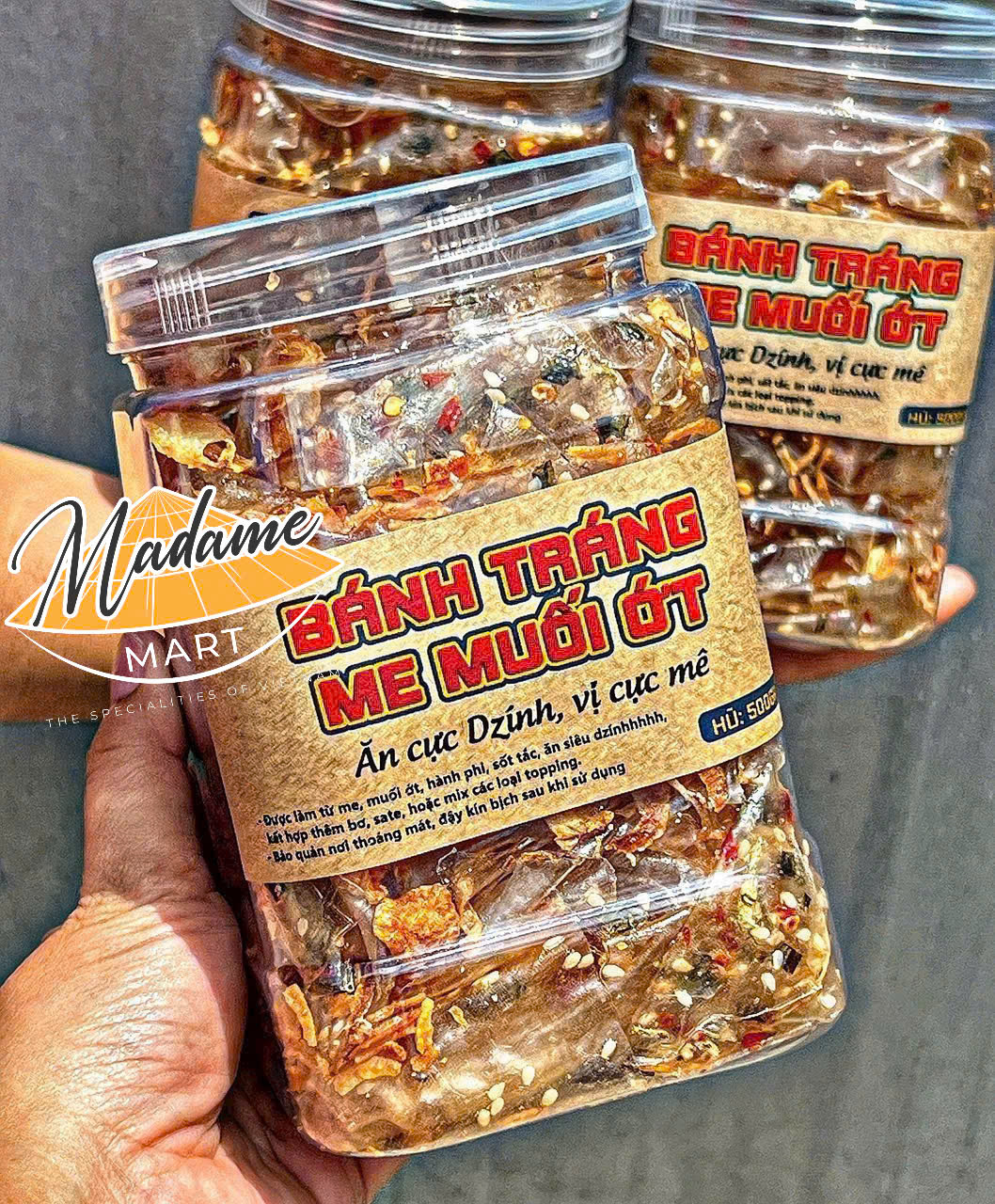 BÁNH TRÁNG ME MUỐI ỚT