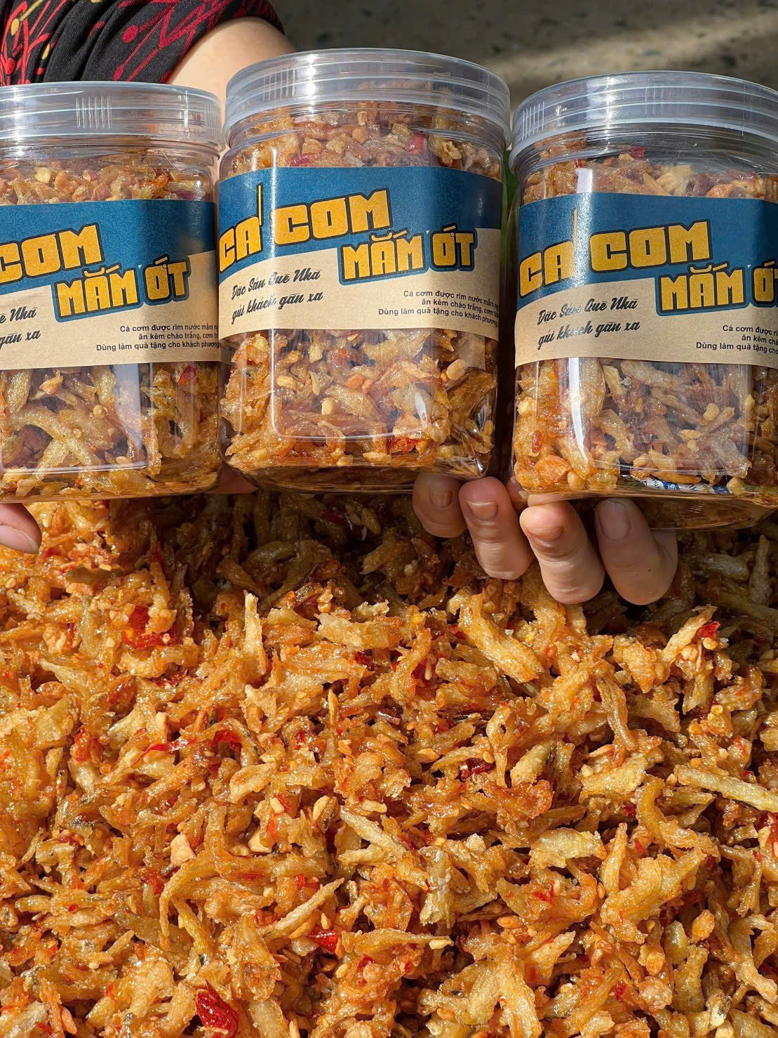 CÁ CƠM MẮM TỎI (HỦ 300G)