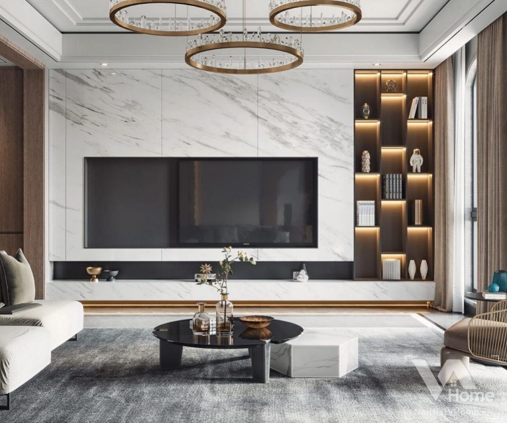 Nội thất phòng khách nhập khẩu được ưa chuộng