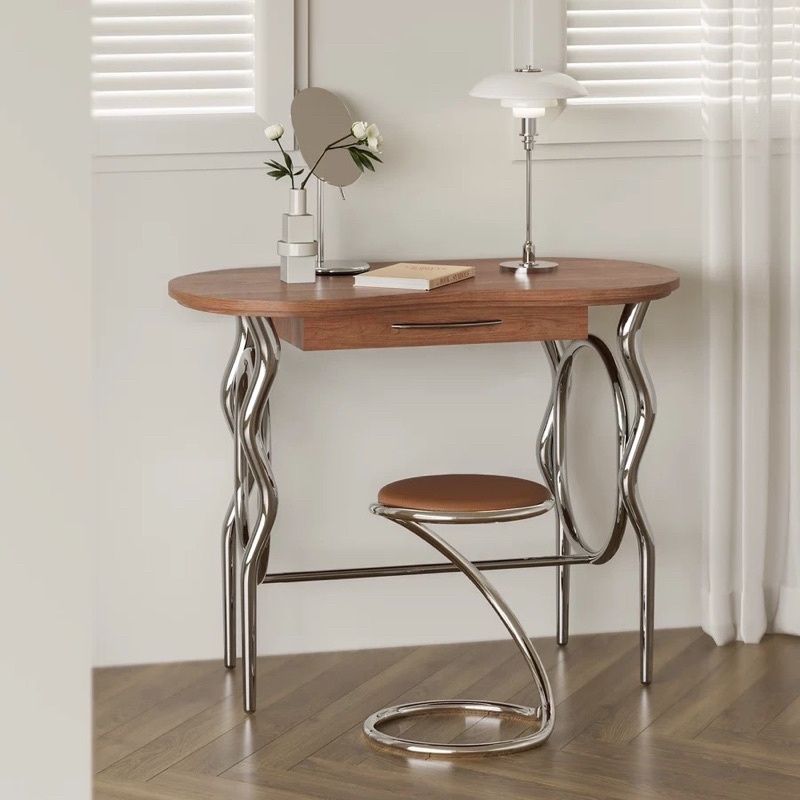 Bàn gỗ Muji chân uốn cao cấp | Muji Table