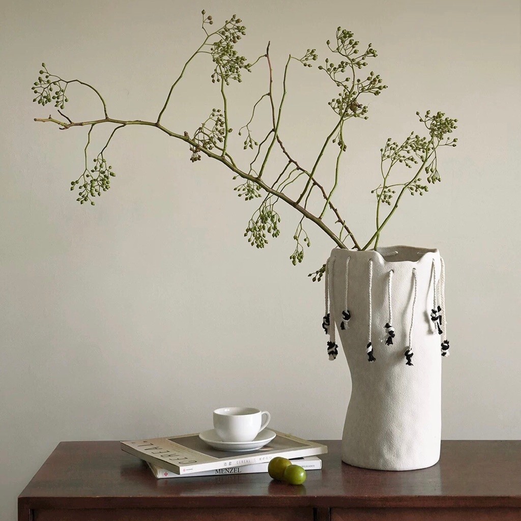 Bình hoa Whet Silk nhập khẩu cao cấp / Whet Silk Vase