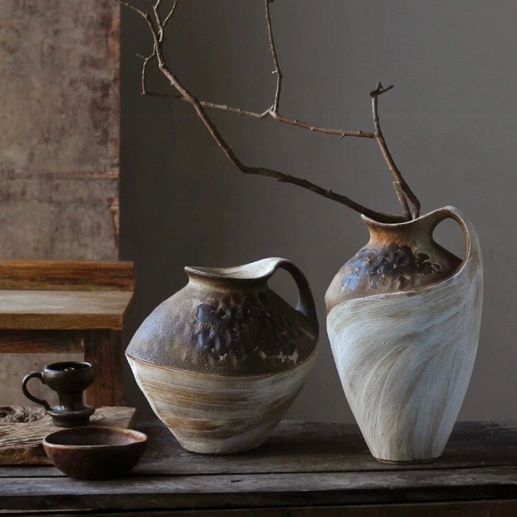 Bình hoa nghệ thuật RYU RYU nhập khẩu cao cấp / RYU RYU Vase