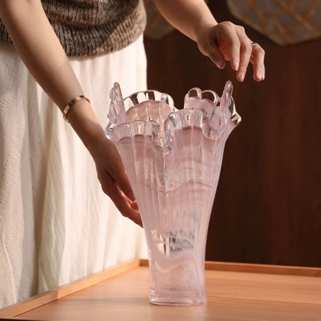 Bình hoa Scarlet Lotus nhập khẩu cao cấp / Scarlet Lotus Vase