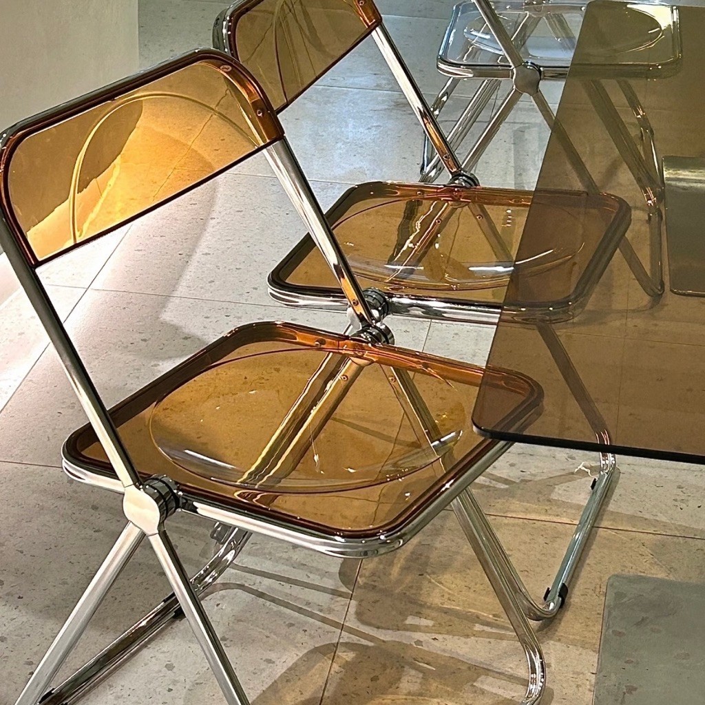 Ghế gấp Acrylic nhập khẩu cao cấp / Acrylic Chair