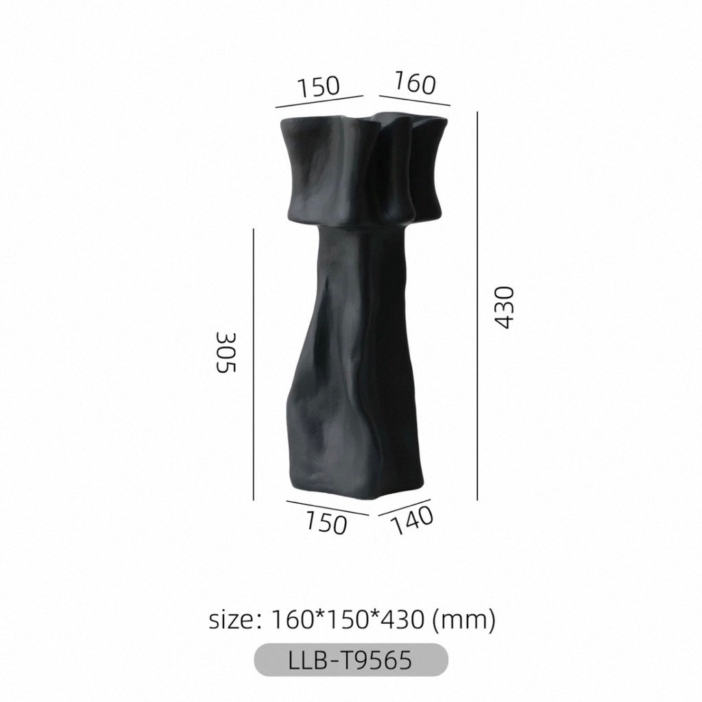 Bình hoa MatteBlack nhập khẩu cao cấp / MatteBlack Vase