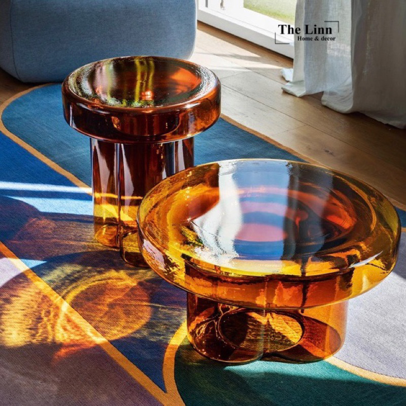 Bàn trà Kính xuyên sáng cao cấp | Glass Table