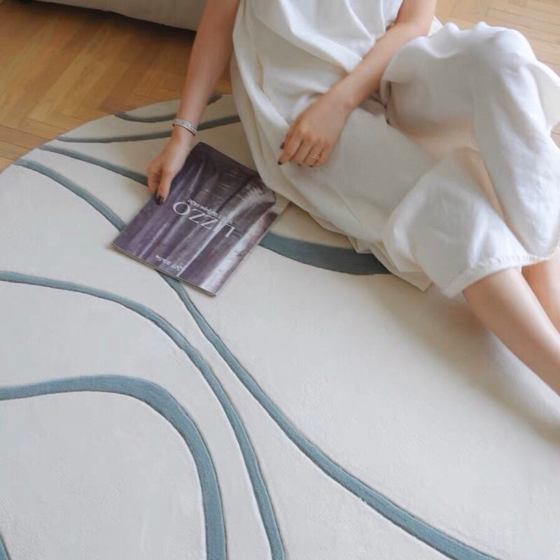 Thảm trải sàn Moon tròn cao cấp || Moon Rug