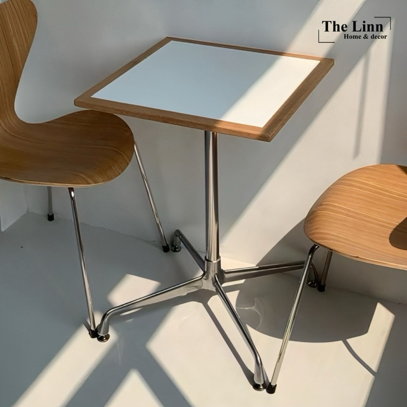 Bàn gỗ vuông Eames nhập khẩu cao cấp / Eames Table
