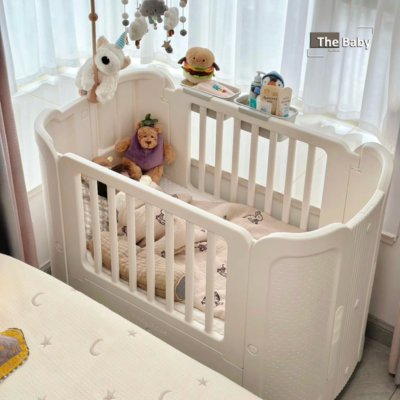 Bộ giường cũi Resin trẻ em nhập khẩu cao cấp / Resin Crib