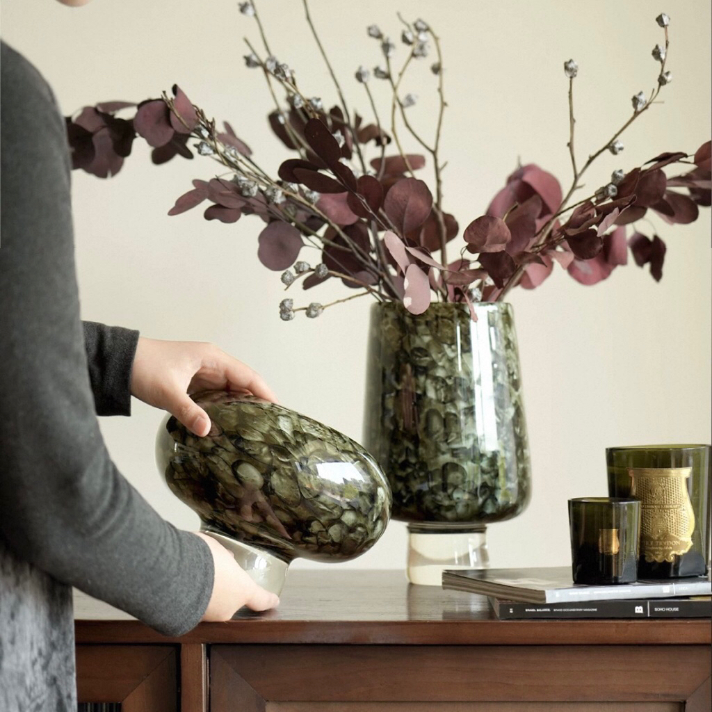 Bình hoa thuỷ tinh Utis Bian nhập khẩu cao cấp / Utis Bian Vase