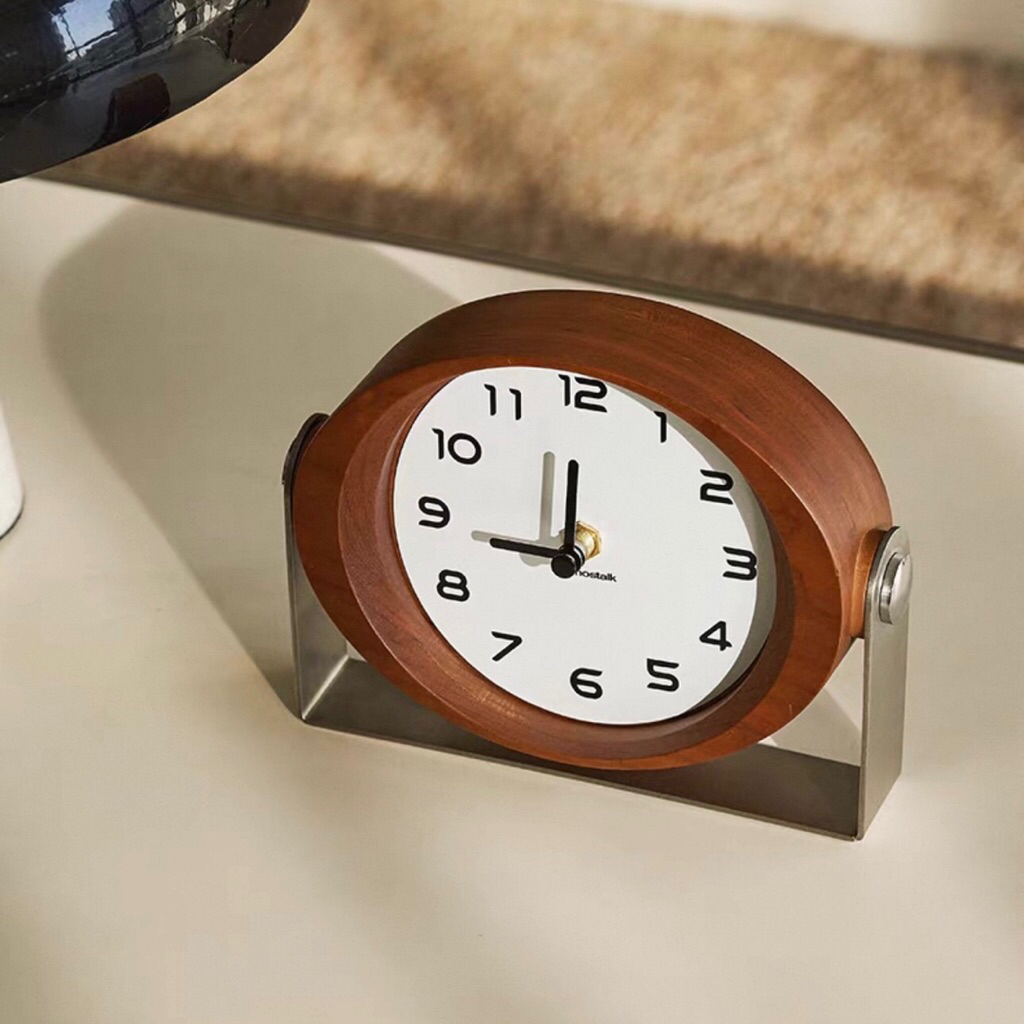 Đồng hồ để bàn gỗ Gidinka nhập khẩu cao cấp / Gidinka Desk Clock