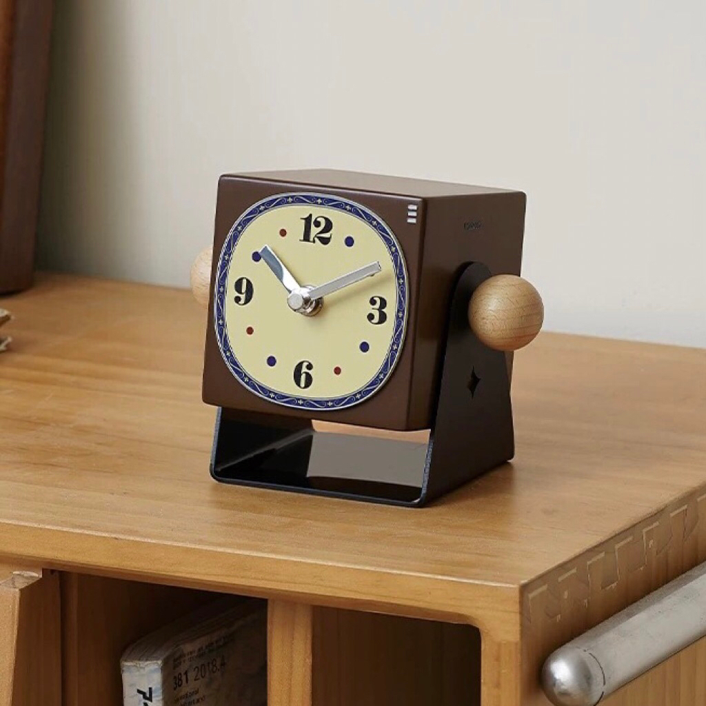 Đồng hồ để bàn Cube nhập khẩu cao cấp / Cube Clock