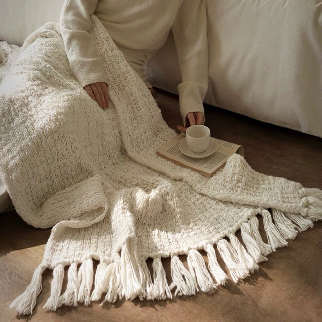 Chăn sofa decor CHIYIAN nhập khẩu cao cấp / CHIYIAN Blanket