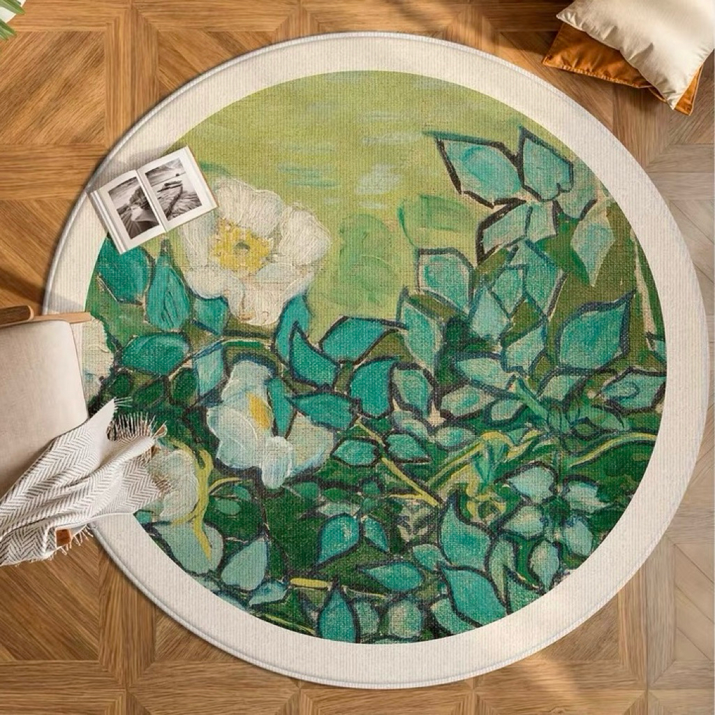 Bộ sưa tập thảm tròn Nghệ Thuật nhập khẩu cao cấp / Art Rug