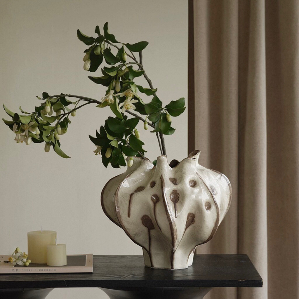 Bình hoa Moon Ridge nhập khẩu cao cấp / Moon Ridge Vase