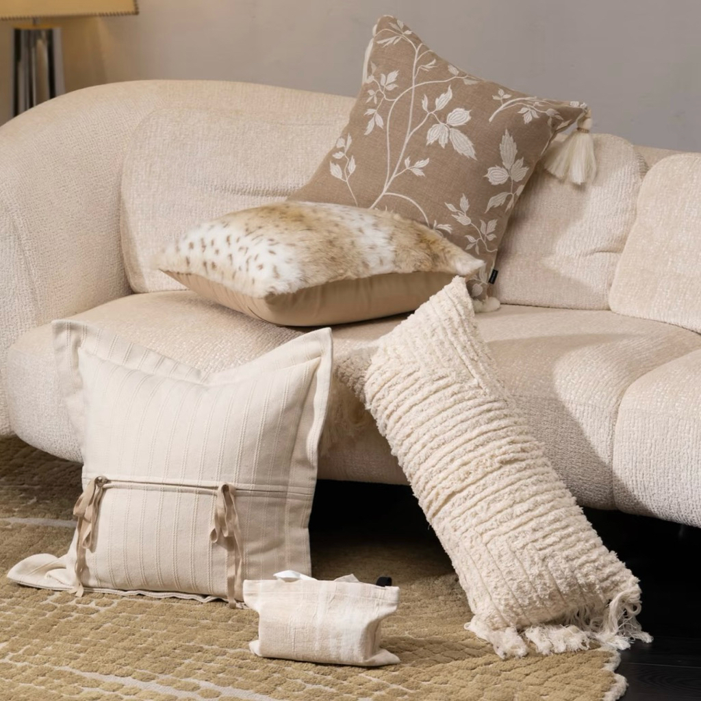 Bộ gối decor Mountain Twist nhập khẩu cao cấp / Mountain Twist Pillow