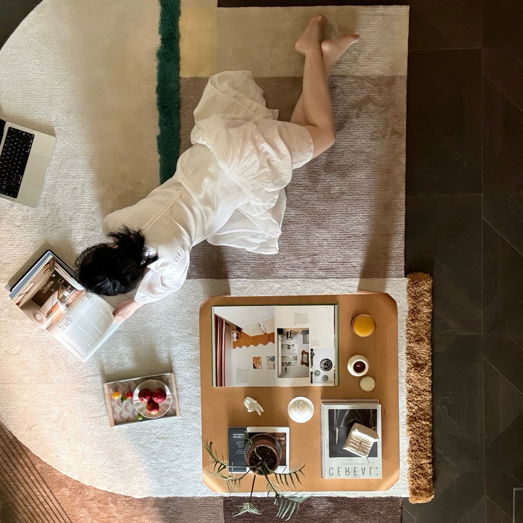 Thảm trải sàn dệt Non-narrative nhập khẩu cao cấp / Non-narrative Rug