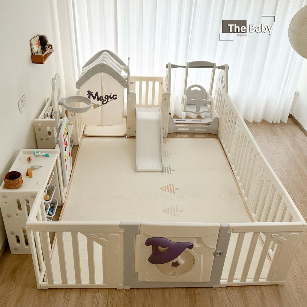 Bộ quây MIGO BEAR trẻ em nhập khẩu cao cấp / MIGO Crib