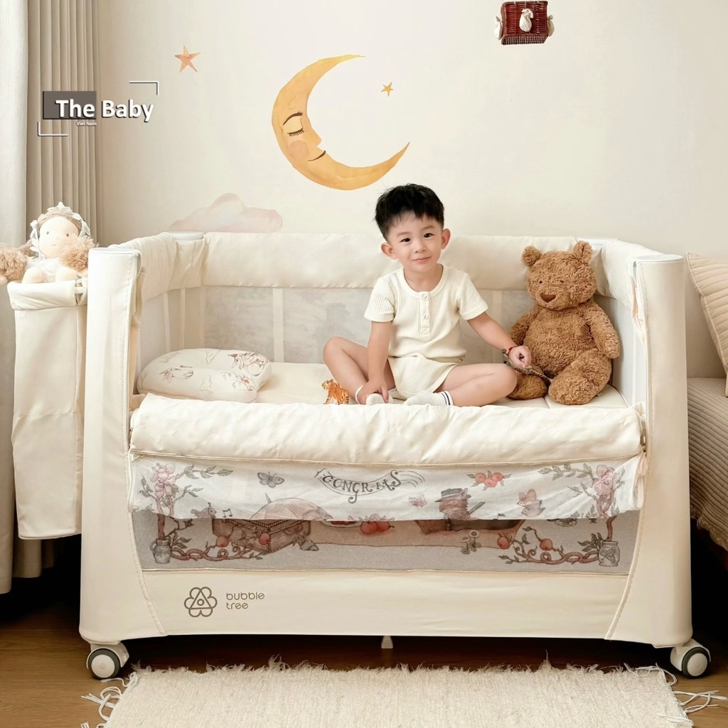 Bộ cũ BubbleTree trẻ em nhập khẩu chính hãng cao cấp / BubbleTree Crib