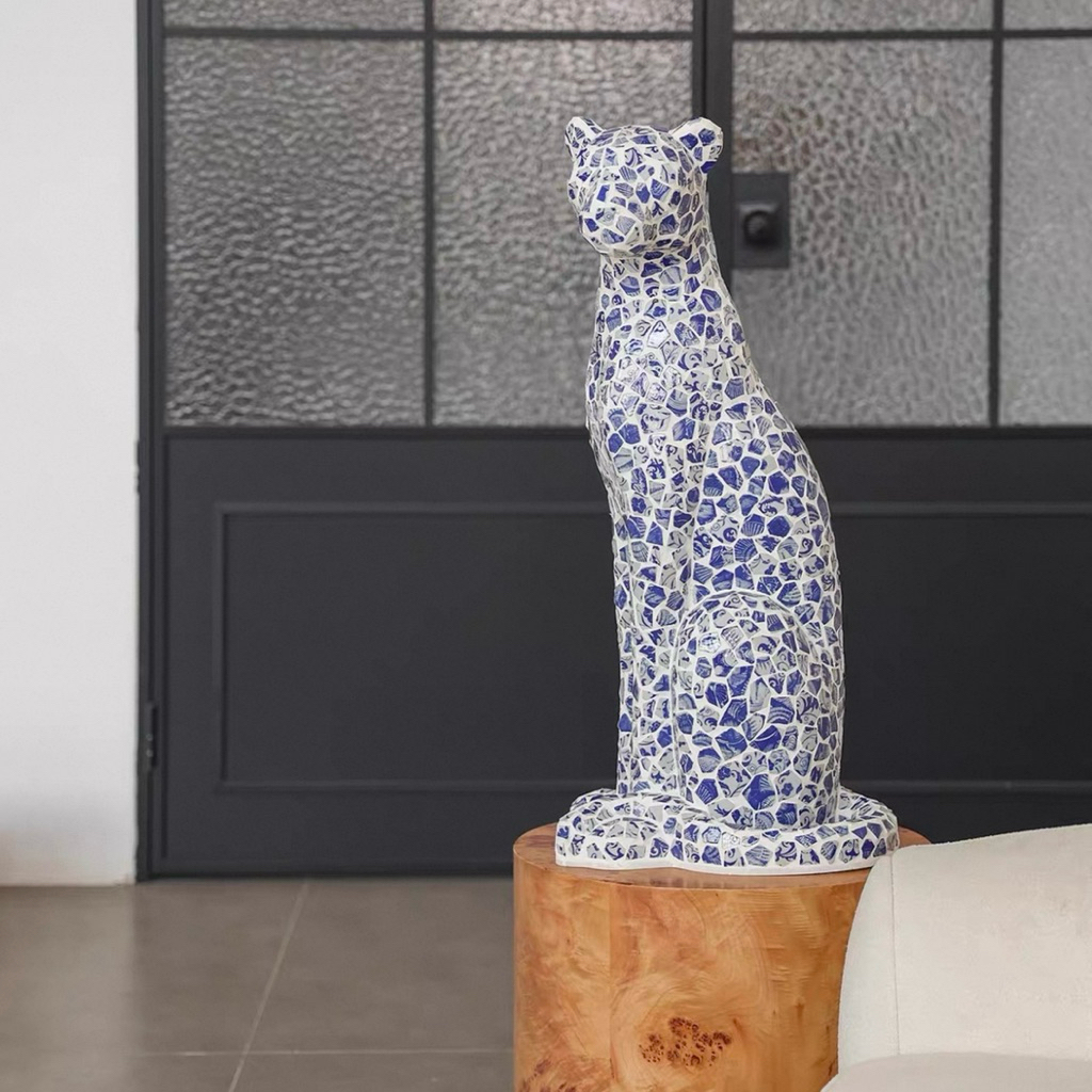 Tượng Báo xanh nhập khẩu cao cấp / Panther Statue