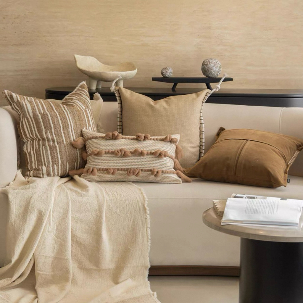 Bộ gối decor Anyong Yawen cao cấp / Anyong Yawen Rug