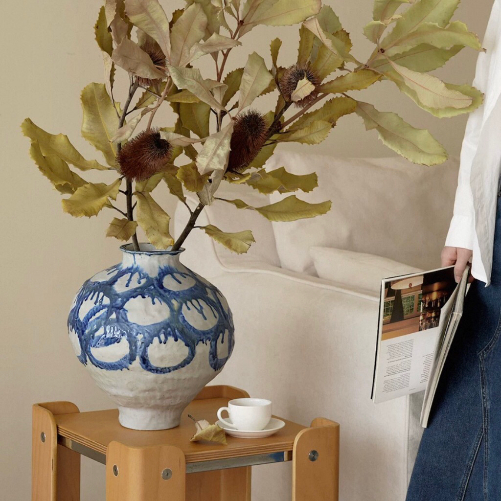 Bình hoa gốm Ofy Dycia nhập khẩu cao cấp / Ofy Dycia Vase