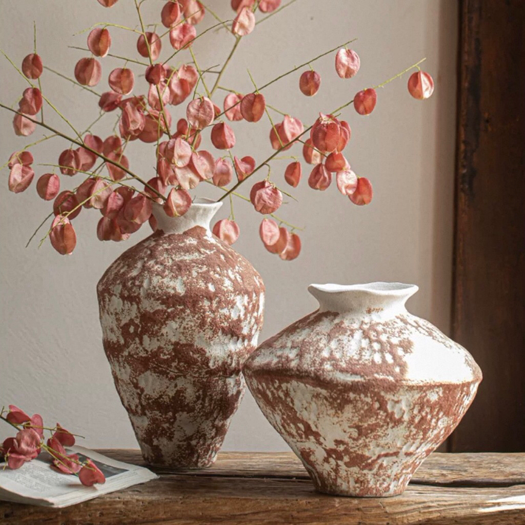 Bình hoa gốm Mingrui Gem nhập khẩu cao cấp / Mingrui Gem Vase