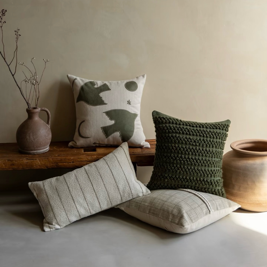 Bộ gối decor Suge Nuts nhập khẩu cao cấp / Suge Nuts Pillow