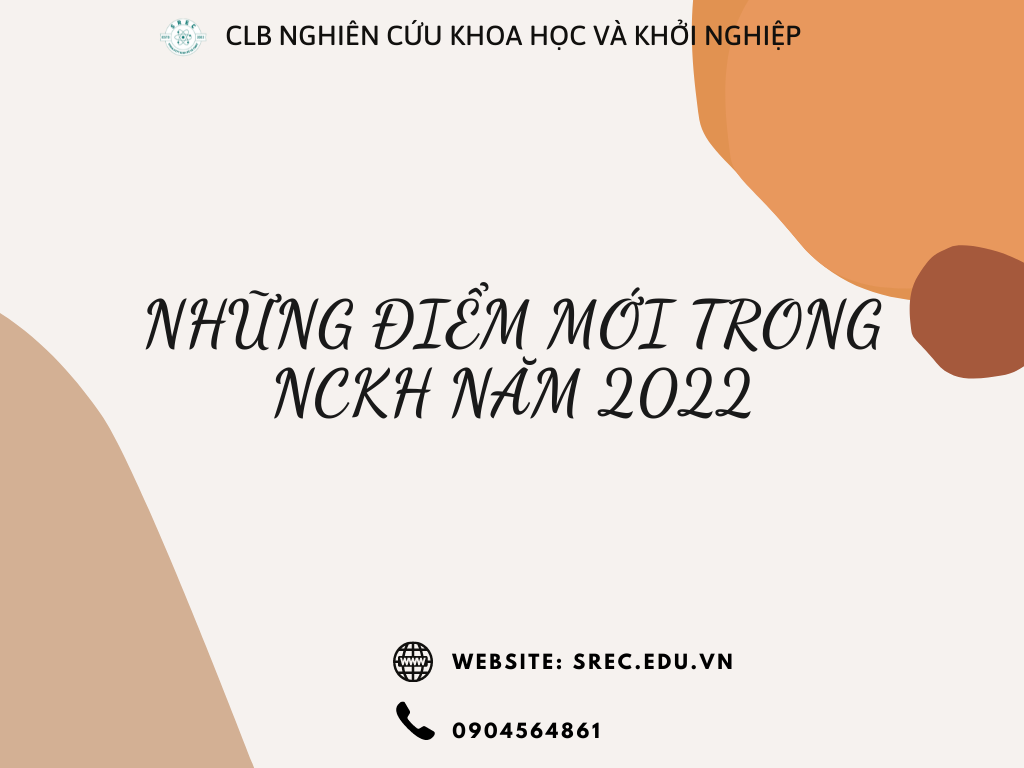 NHỮNG ĐIỂM MỚI VỀ NCKH SINH VIÊN TRONG QUY ĐỊNH QUẢN LÝ HOẠT ĐỘNG KHOA HỌC & CÔNG NGHỆ TRƯỜNG ĐHTM TỪ NĂM HỌC 2022 - 2023