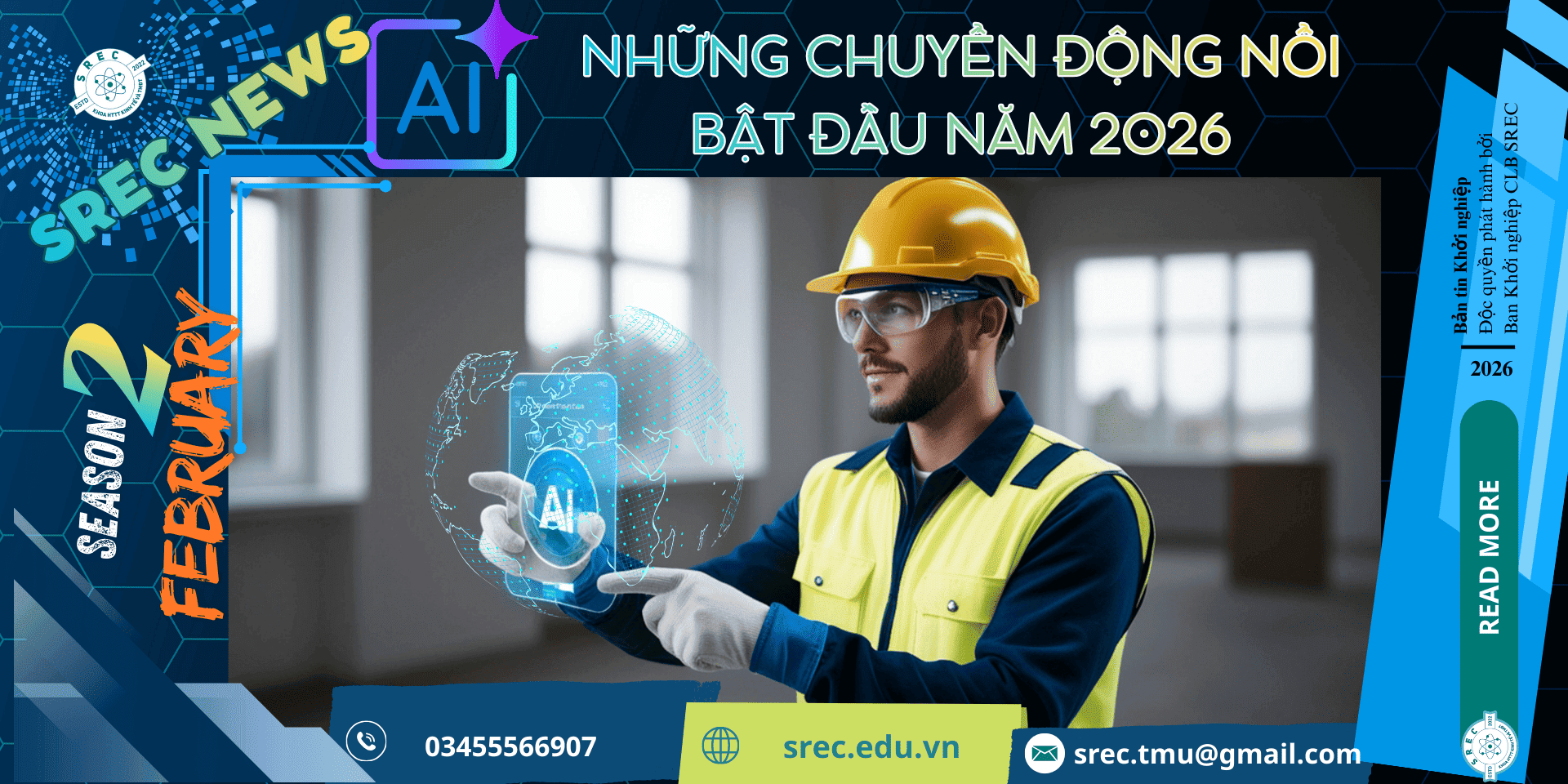 [SREC_NEWS]: AI TẠI VIỆT NAM: TỪ LÀN SÓNG CÔNG NGHỆ ĐẾN CÔNG CỤ CHIẾN LƯỢC TRONG QUẢN TRỊ VÀ PHÁT TRIỂN QUỐC GIA