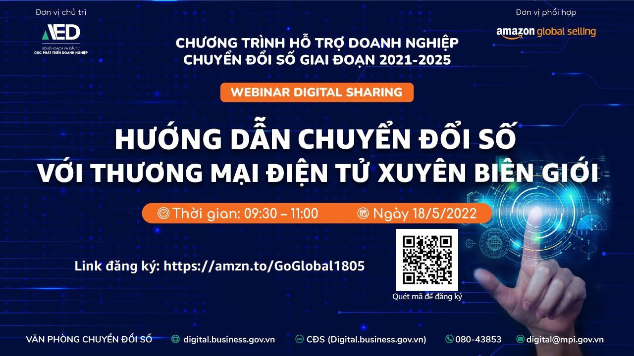 HỘI THẢO “HƯỚNG DẪN CHUYỂN ĐỔI SỐ VỚI THƯƠNG MẠI ĐIỆN TỬ XUYÊN BIÊN GIỚI