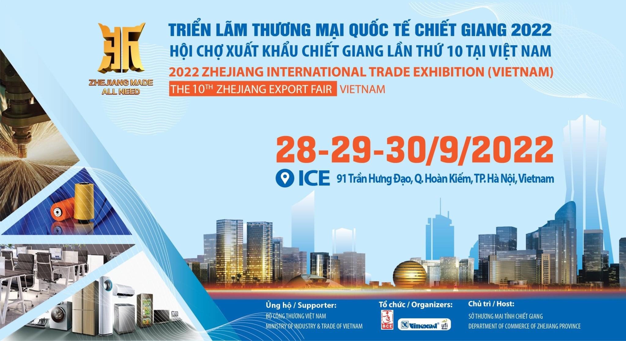 TRIỂN LÃM THƯƠNG MẠI QUỐC TẾ CHIẾT GIANG 2022