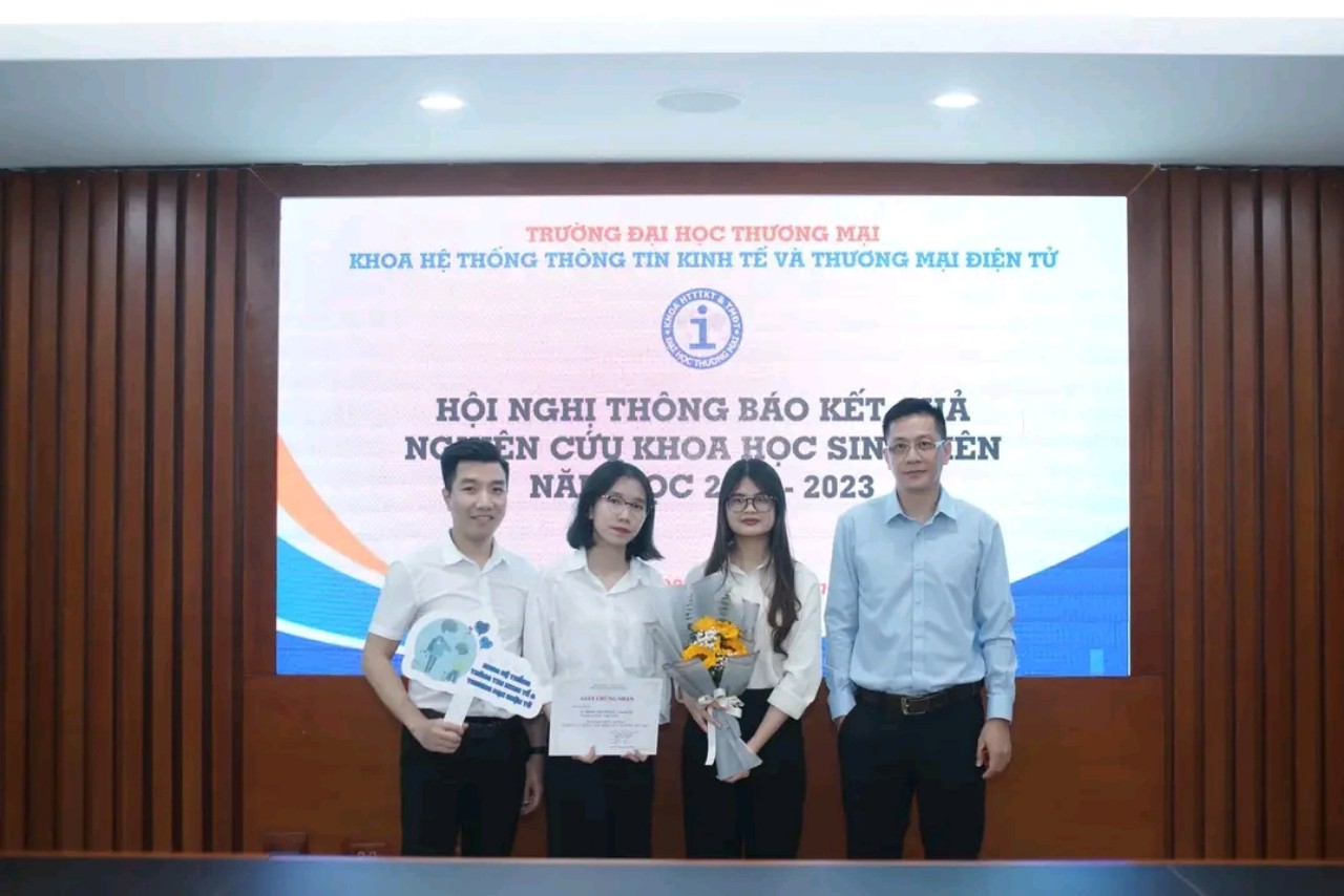 CÔNG BỐ GIẢI THƯỞNG HỘI THI “OLYMPIC KINH TẾ LƯỢNG VÀ ỨNG DỤNG” NĂM 2023 