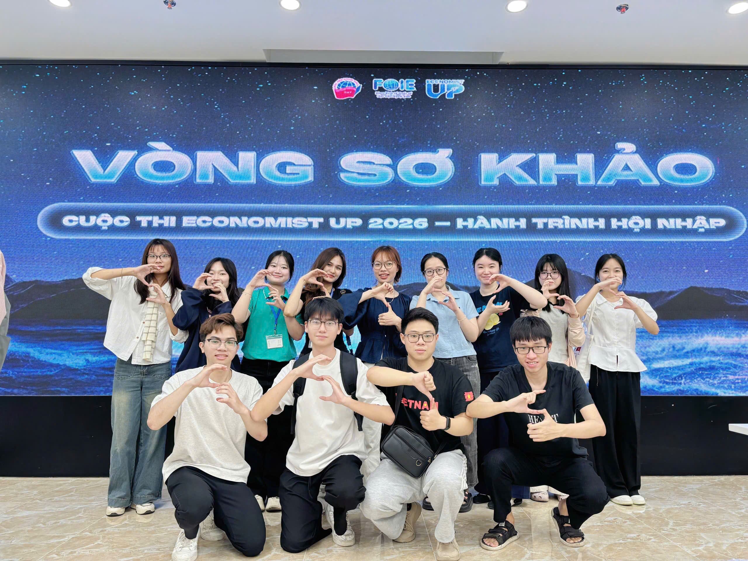 [RECAP] VÒNG SƠ KHẢO CUỘC THI ECONOMIST UP 2026 - HÀNH TRÌNH HỘI NHẬP.