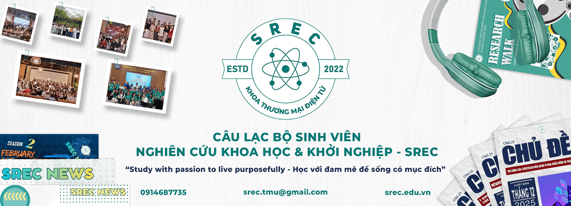 Câu lạc bộ Sinh viên Nghiên cứu Khoa học & Khởi nghiệp - SREC