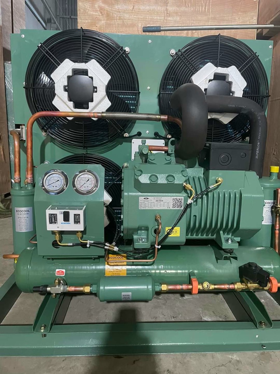 Thiết bị kho lạnh 2 động cơ