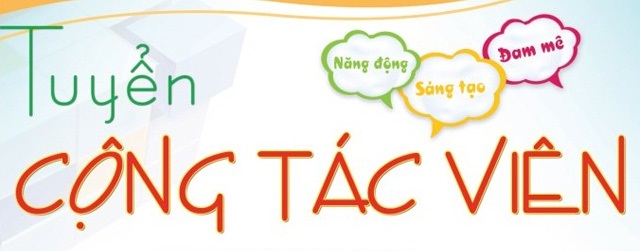 TUYỂN CỘNG TÁC VIÊN BÁN HÀNG ONLINE