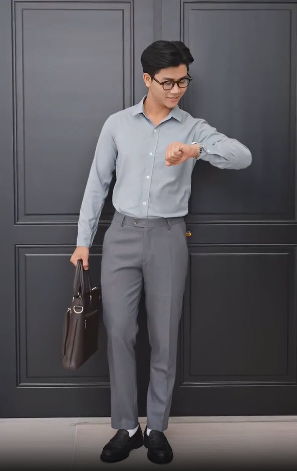 VP001 - Quần tây nam công sở form slim fit nhiều màu